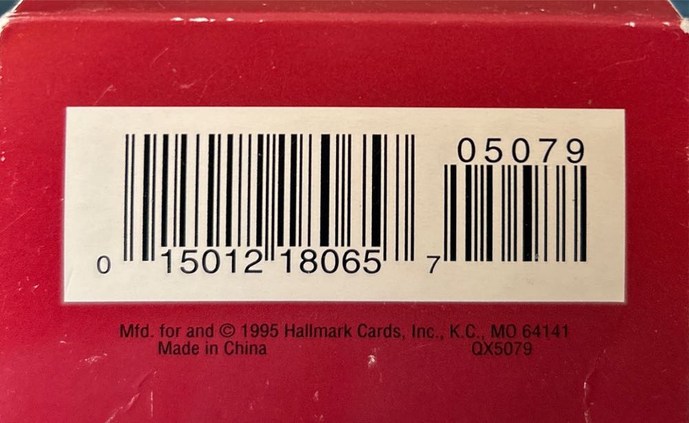 Yuletide Central #2 (of 5) Tender Car - Yuletide Central (Trains- Tin) ornament collectible [Barcode 015012180657] - Main Image 4