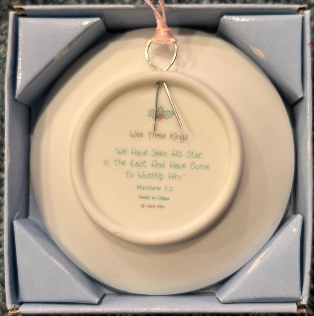 Wee Three Kings - 250465 (Precious Moments) ornament collectible [Barcode 045544124430] - Main Image 2