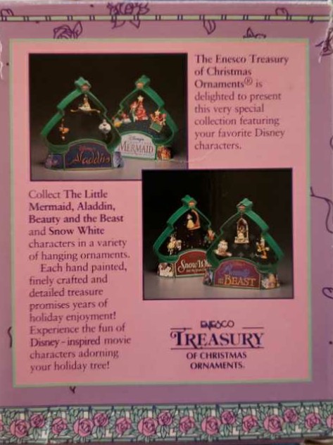 Hearts Aglow - Enesco Christmas Ornament (Disney’s beauty and the beast) ornament collectible [Barcode 045544126564] - Main Image 2