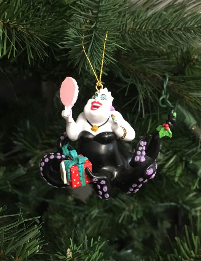 Ursula - Merry Christmas To Me - Enesco Treasury Of Christmas Ornaments (Disney’s The Little Mermaid) ornament collectible [Barcode 045544200370] - Main Image 2