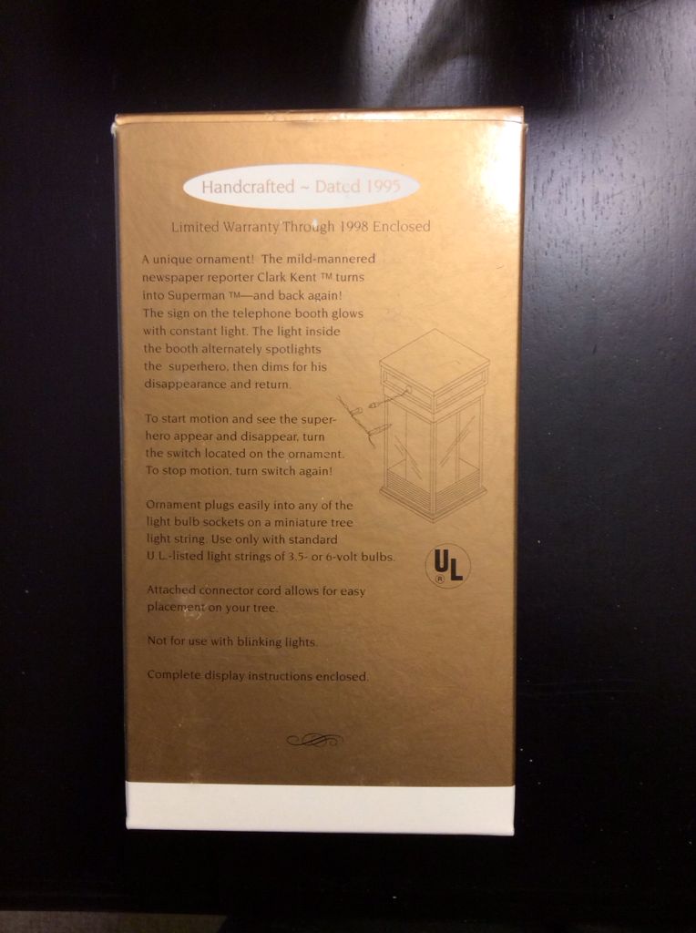 Superman - Comic Book Heroes (DC Comics / Superman) ornament collectible [Barcode 015012181364] - Main Image 2