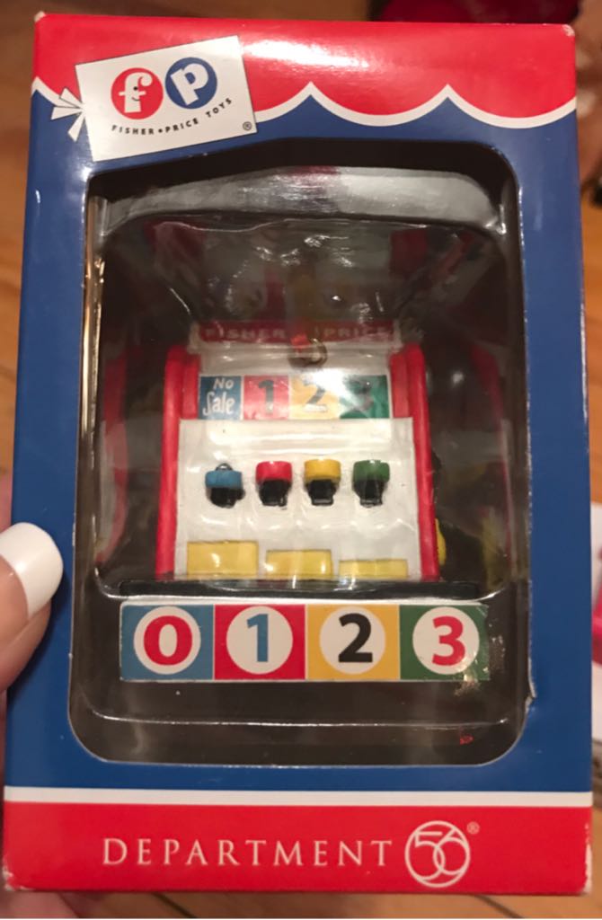 Fisher Price Register Department 56  ornament collectible [Barcode 045544753197] - Main Image 1