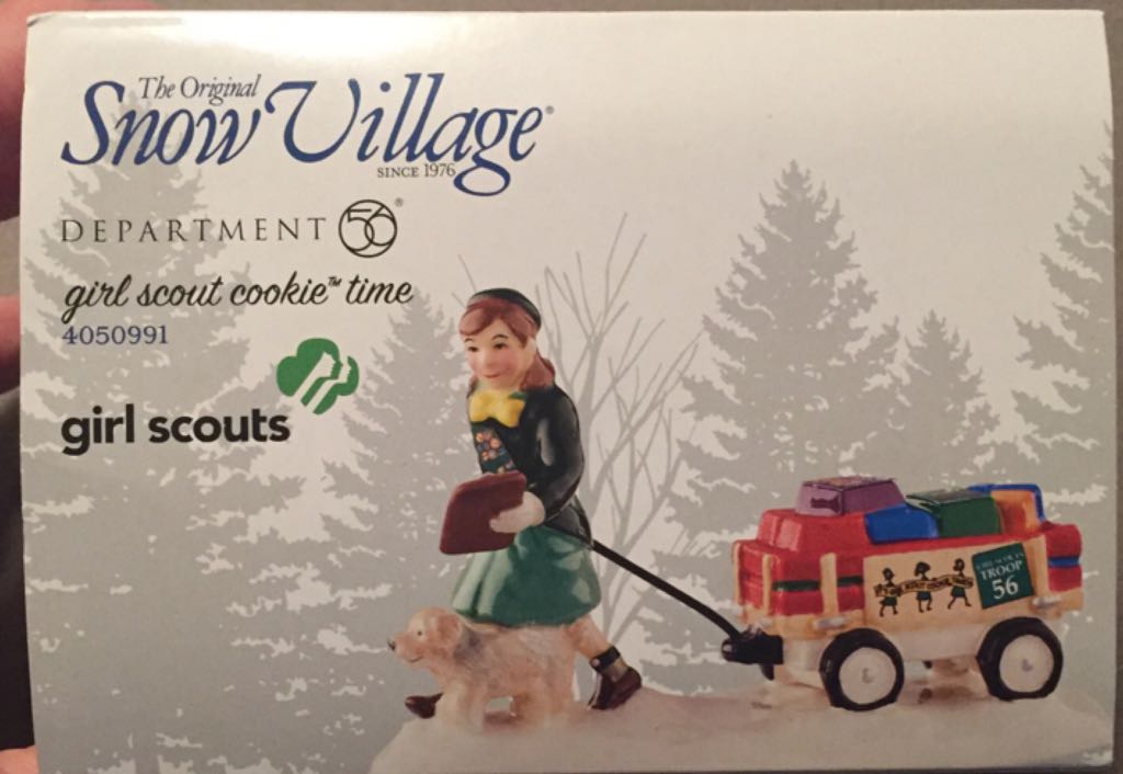 Girl Scouts - Original Snow Village ornament collectible [Barcode 045544837118] - Main Image 1