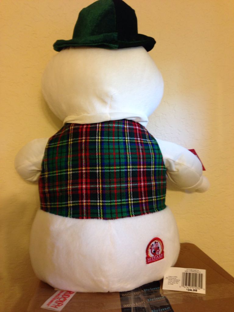 Rudolph’s Sam The Snowman 18 Inch Plush 50 Year Anniversary - Rudolph The Red Nose Reindeer (Rudolph The Red Nose Reindeer) ornament collectible [Barcode 047475010325] - Main Image 2