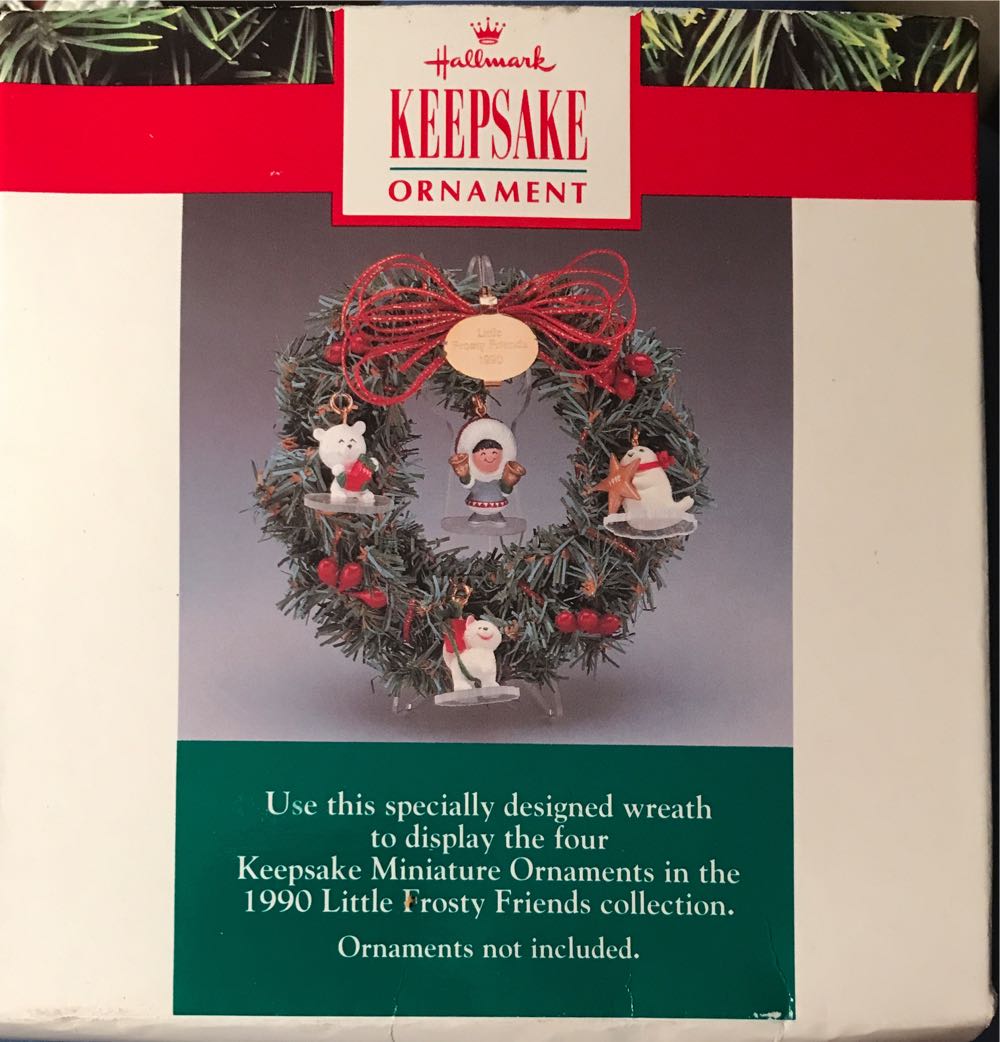 Little Frosty Friends Memory Wreath  - Little Frosty Friends (Frosty Friends) ornament collectible [Barcode 070000022845] - Main Image 4