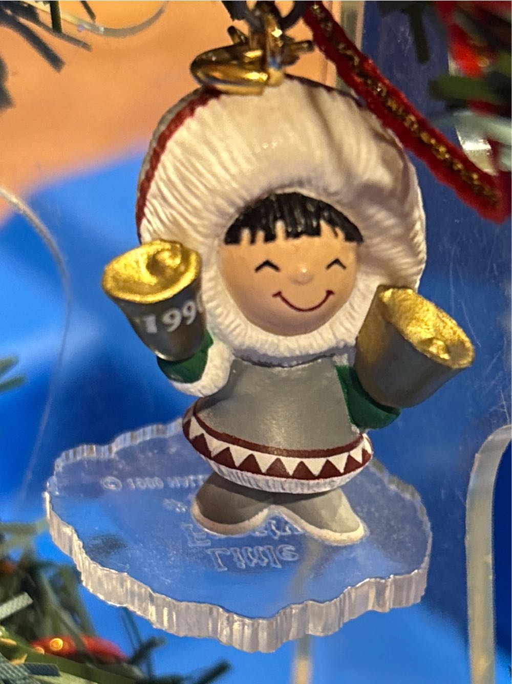 Little Frosty Friends Memory Wreath  - Little Frosty Friends (Frosty Friends) ornament collectible [Barcode 070000022845] - Main Image 8