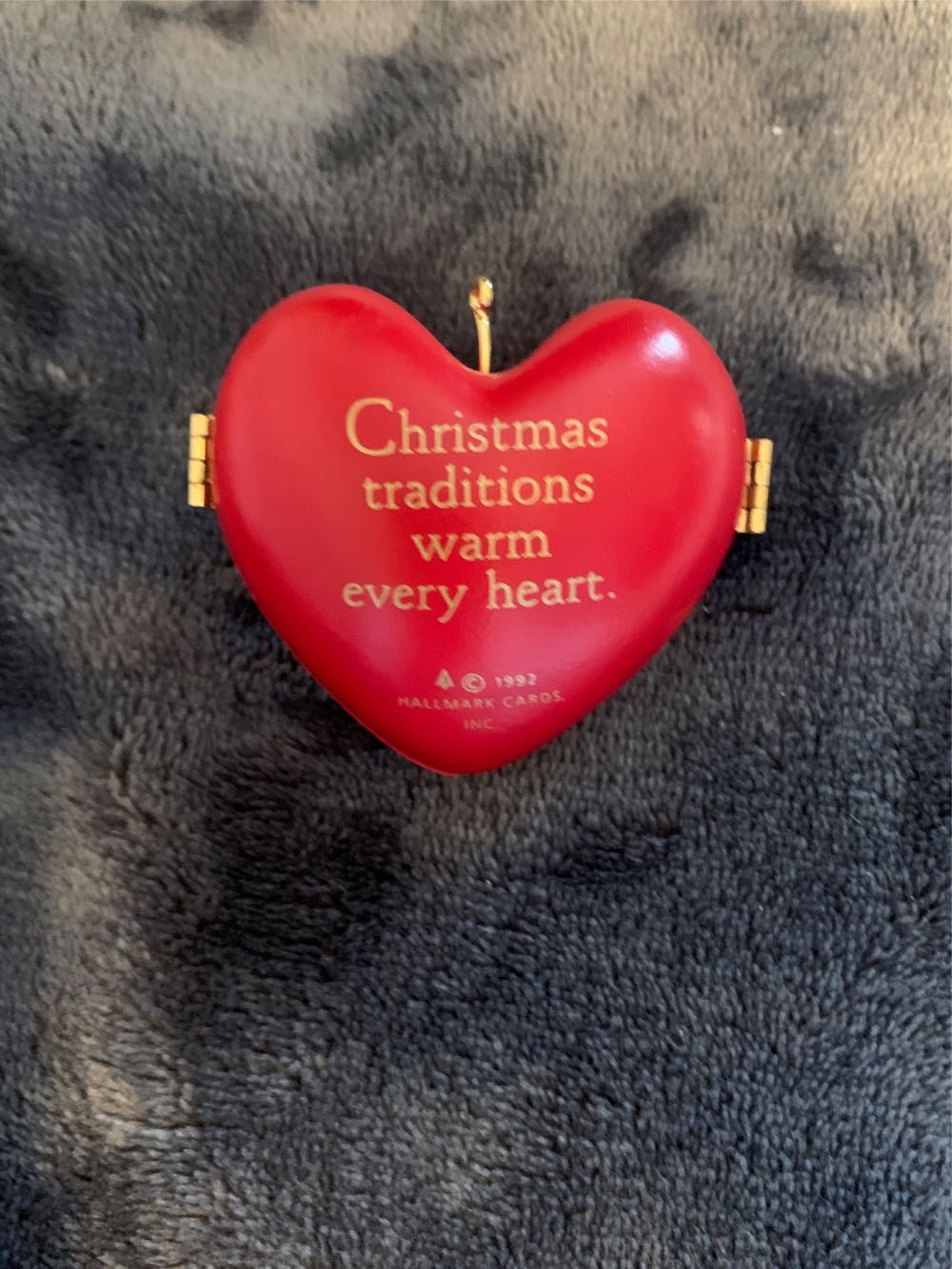 Heart Of Christmas - 3 (of 5) - Heart Of Christmas (Heart, Christmas Tree) ornament collectible [Barcode 070000027499] - Main Image 4