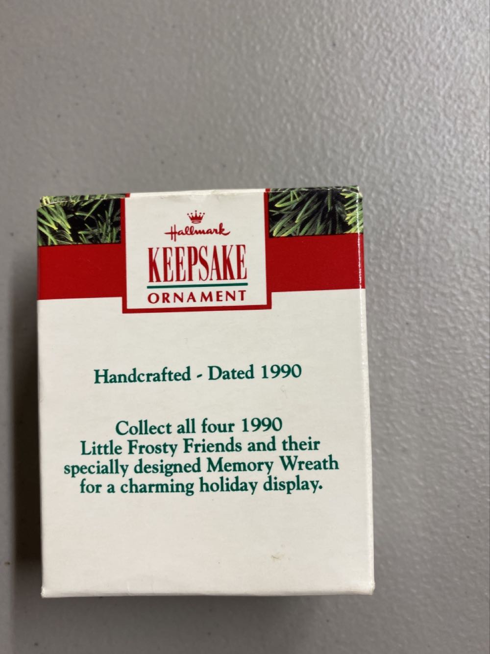 Little Bear - Frosty Friends (Compliments Frosty Friends, Miniature) ornament collectible [Barcode 070000039690] - Main Image 2