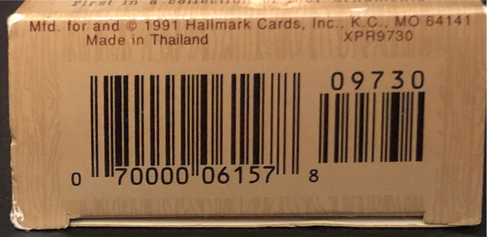 Claus & Co RR #1 Locomotive - Claus & Co. RR Collection (Collector’s Series) ornament collectible [Barcode 070000061578] - Main Image 4