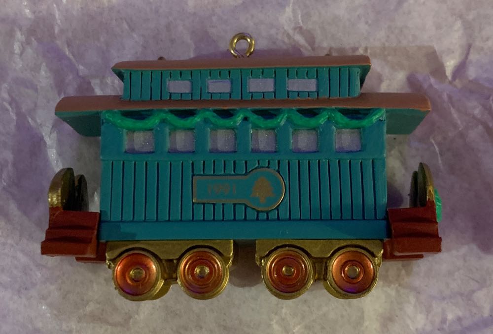 #3 Claus & Co RR Passenger Car - Claus & Co. RR Collection (Collector’s Series) ornament collectible [Barcode 070000061592] - Main Image 3