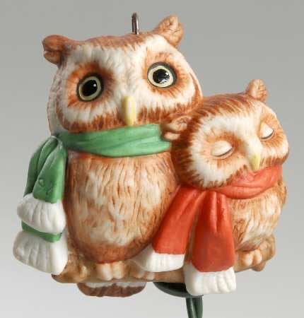 Watch Owls  (Owls, Legacy Cord) ornament collectible [Barcode 070000064012] - Main Image 2