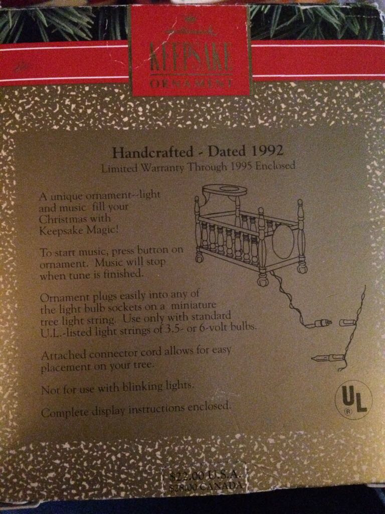 Santa’s Answering Machine - Magic Voice, Sound And Blinking Lights (Mice) ornament collectible [Barcode 070000064029] - Main Image 2