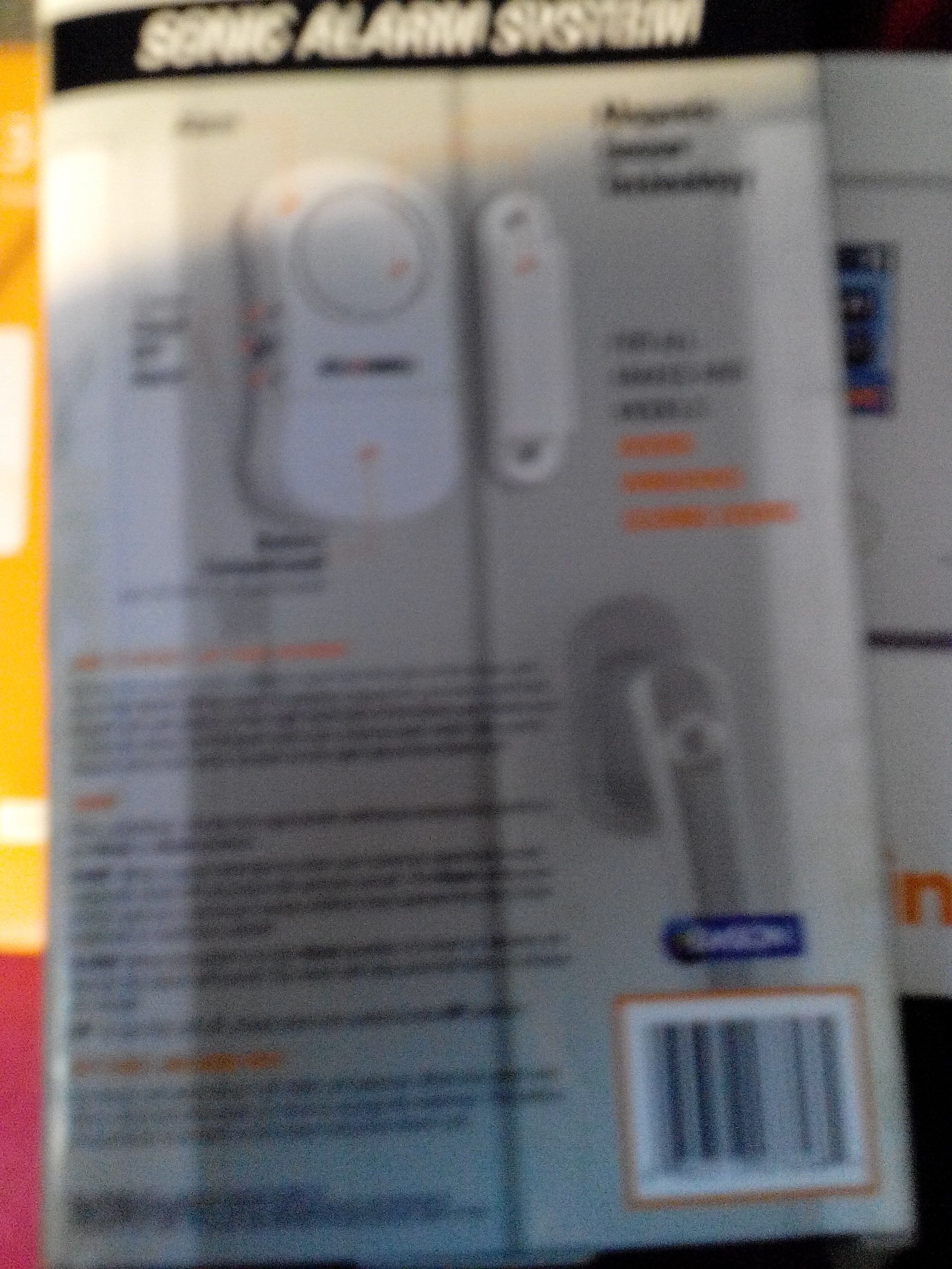 Sonic Alarm System  (Camping) ornament collectible [Barcode 080313076961] - Main Image 2