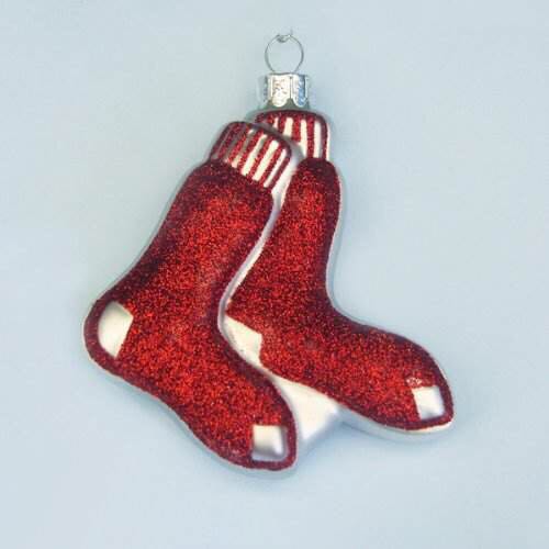 Boston Red Sox Kurt Adler 4-Inch Figural Logo Ornament  (Baseball) ornament collectible [Barcode 086131221132] - Main Image 1