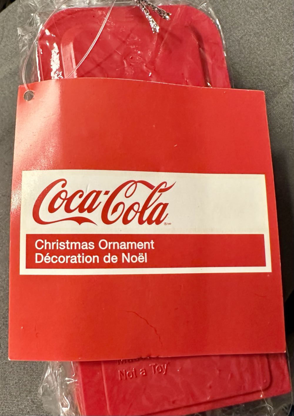 Coca-Cola Christmas Ornament  ornament collectible [Barcode 086131372216] - Main Image 3