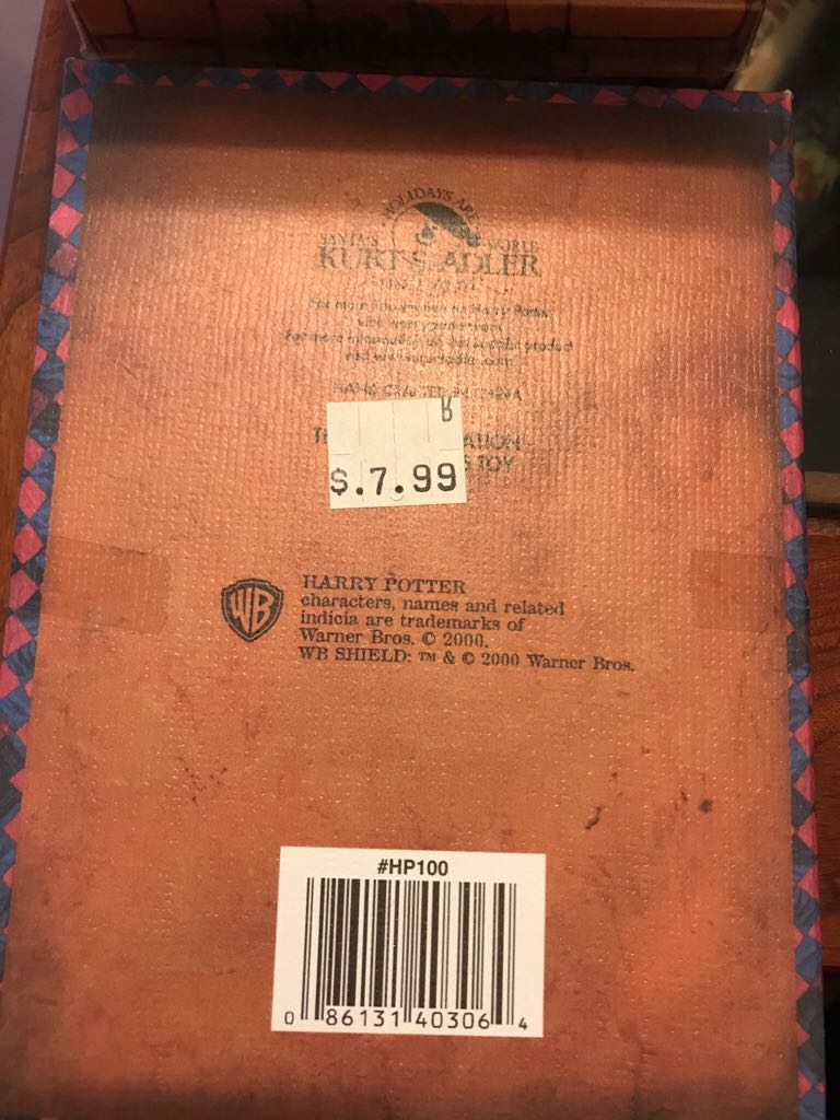 Hagrid - Kurt Adler Harry Potter (Harry Potter) ornament collectible [Barcode 086131403064] - Main Image 2