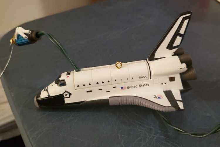 Space Shuttle - Magic Plug-in (American Space Program) ornament collectible [Barcode 015012246971] - Main Image 3