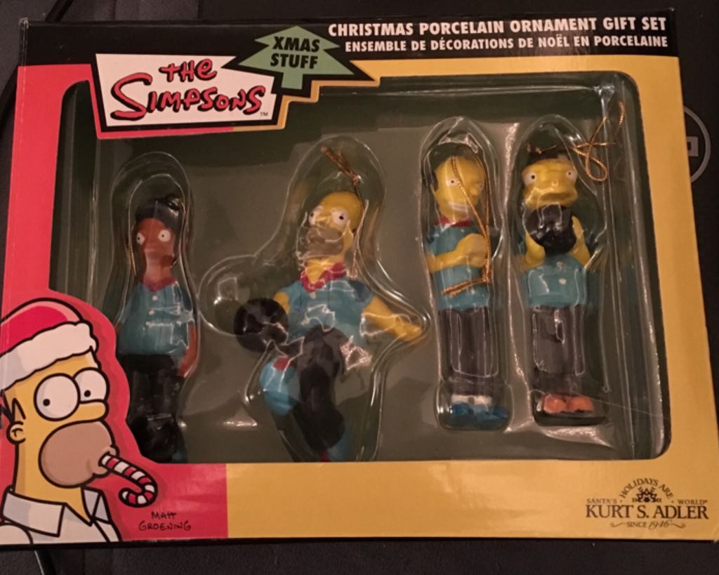Simpsons Pin Pals X4  (Simpsons) ornament collectible [Barcode 086131760112] - Main Image 2