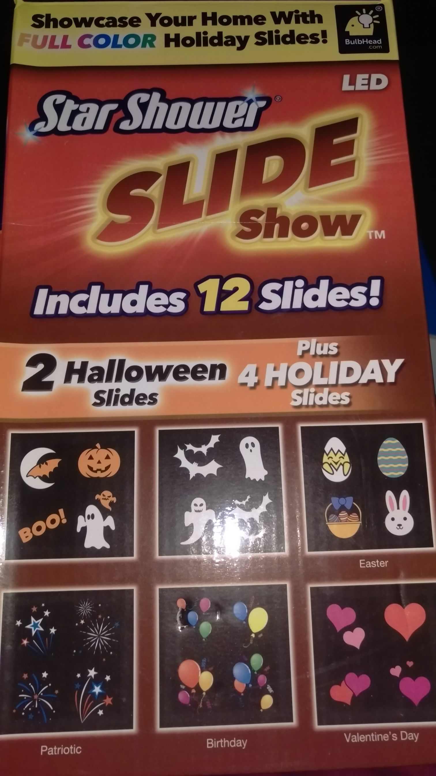 Star Shower Slide Show  (Holiday Lights) ornament collectible [Barcode 097298016448] - Main Image 2