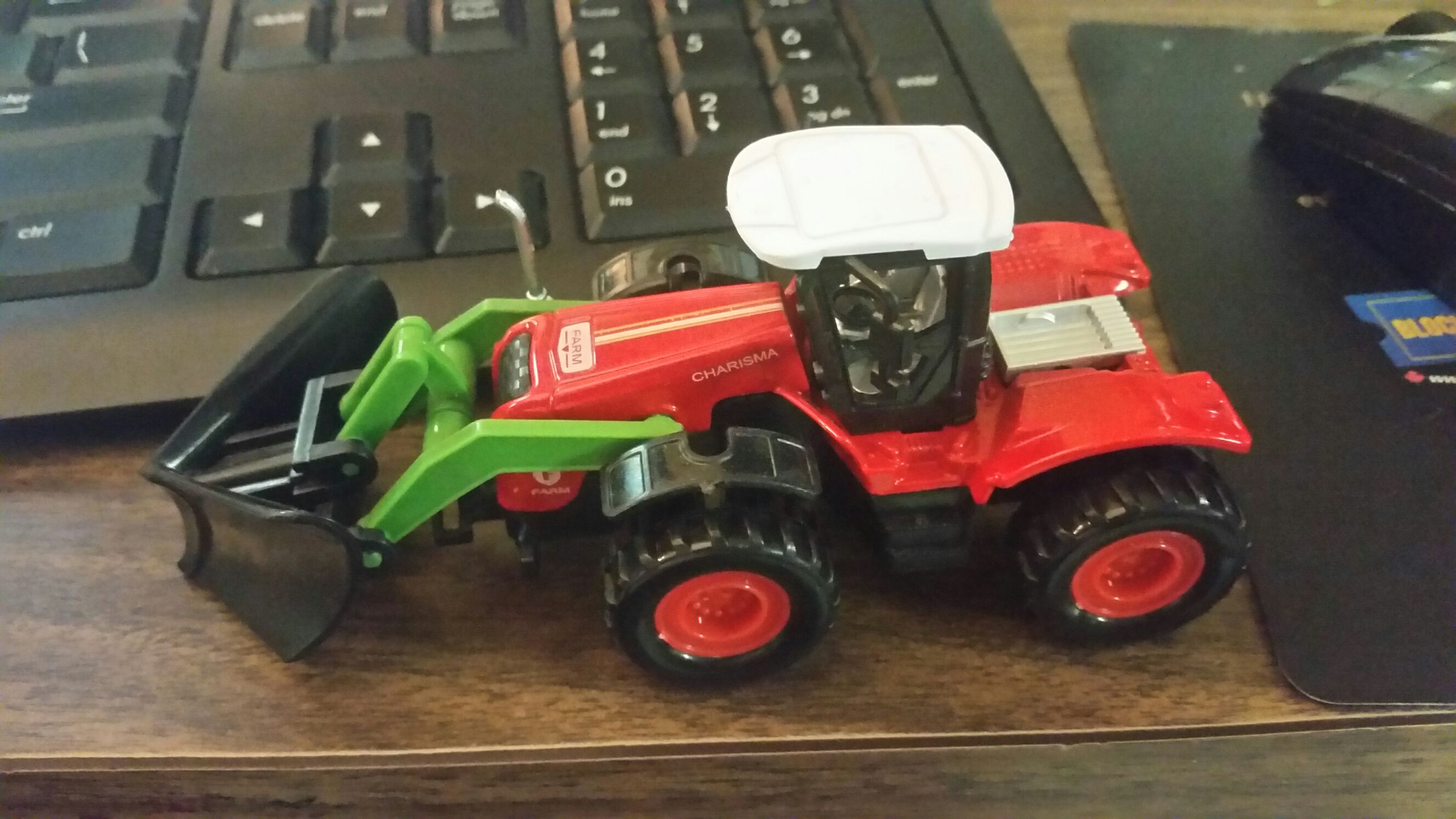 Vehicles - Farm Tractor - 01882 - Farm Equipment (Christmas) ornament collectible [Barcode 1067274078882] - Main Image 1