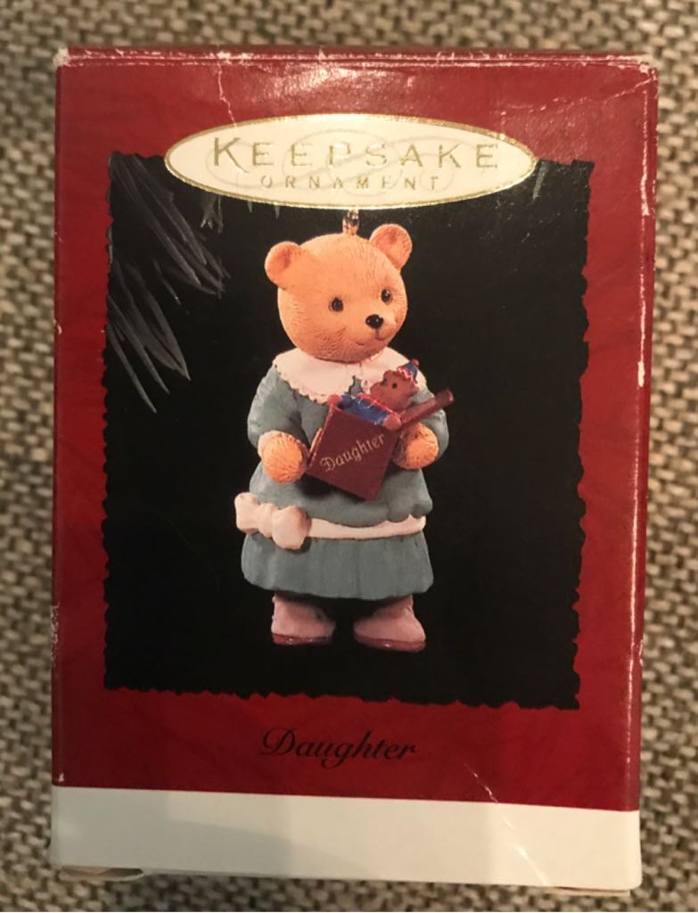 Daughter - Hallmark Keepsake (Son/Daughter) ornament collectible [Barcode 015012262889] - Main Image 1