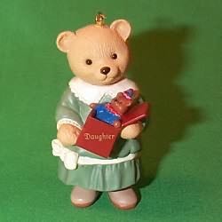 Daughter - Hallmark Keepsake (Son/Daughter) ornament collectible [Barcode 015012262889] - Main Image 2