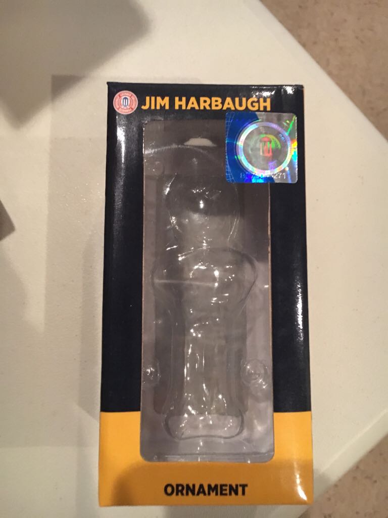 Jim Harbaugh - Michigan ornament collectible [Barcode 190163629962] - Main Image 2