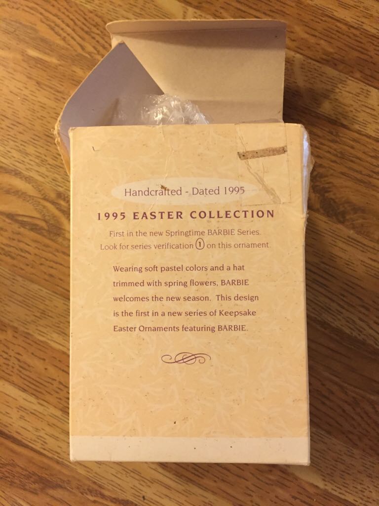 (Girls) Springtime Barbie #1 - Toys & Games (Baribe) ornament collectible [Barcode 015012263190] - Main Image 2