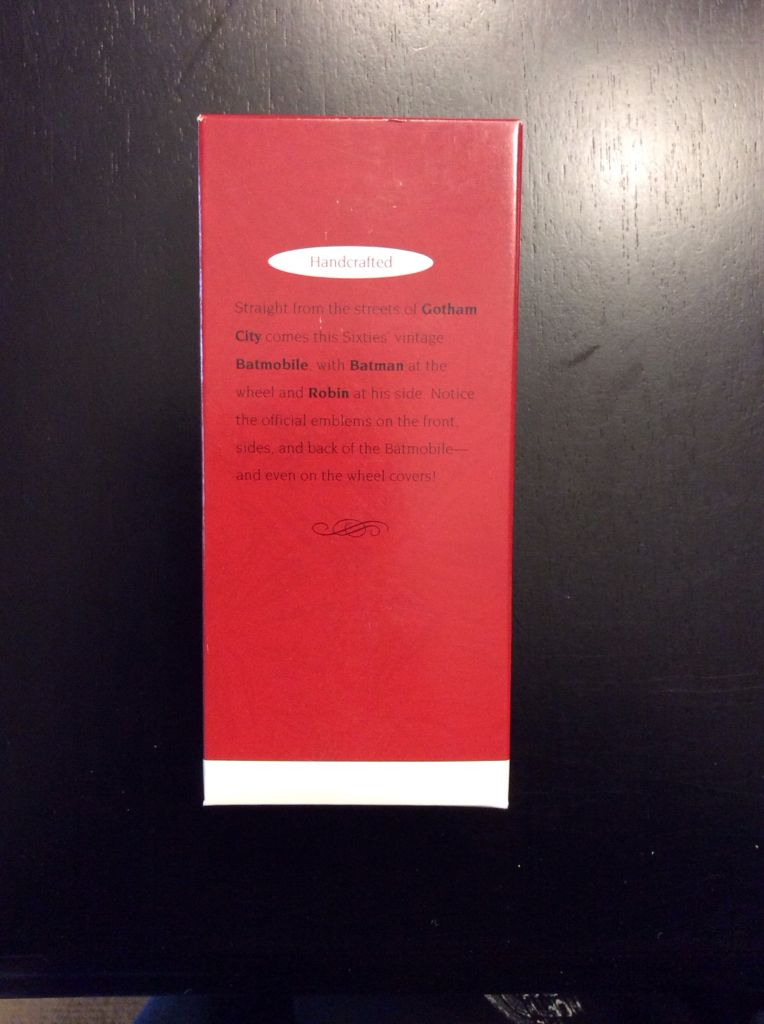 Batmobile - Batman (Batman) ornament collectible [Barcode 015012279436] - Main Image 2