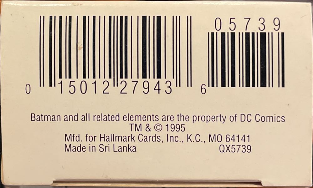 Batmobile - Batman (Batman) ornament collectible [Barcode 015012279436] - Main Image 3