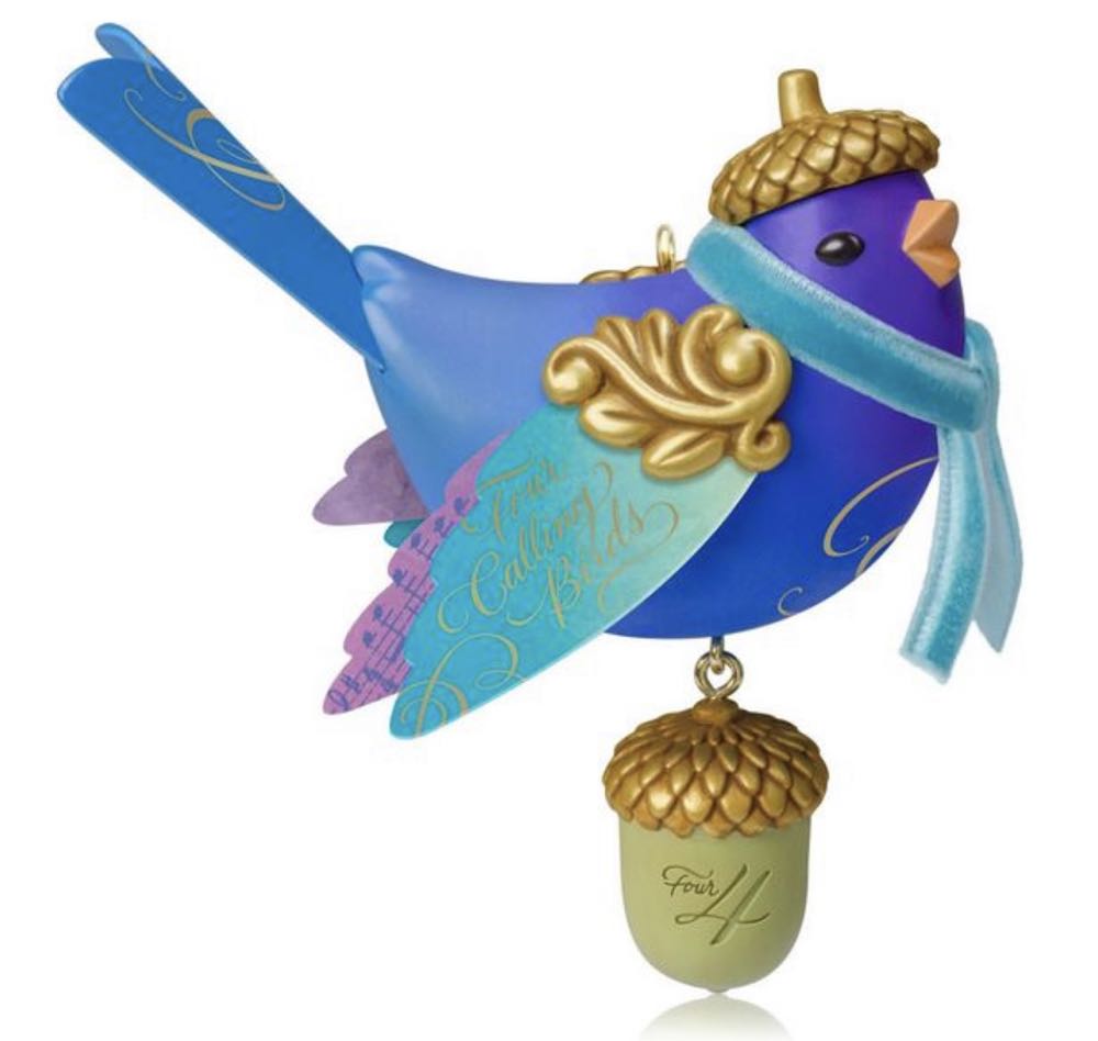 Twelve Days Of Christmas #4: Four Calling Birds - Twelve Days Of Christmas (#4 Twelve Days Of Christmas) ornament collectible [Barcode 2797201402402] - Main Image 3