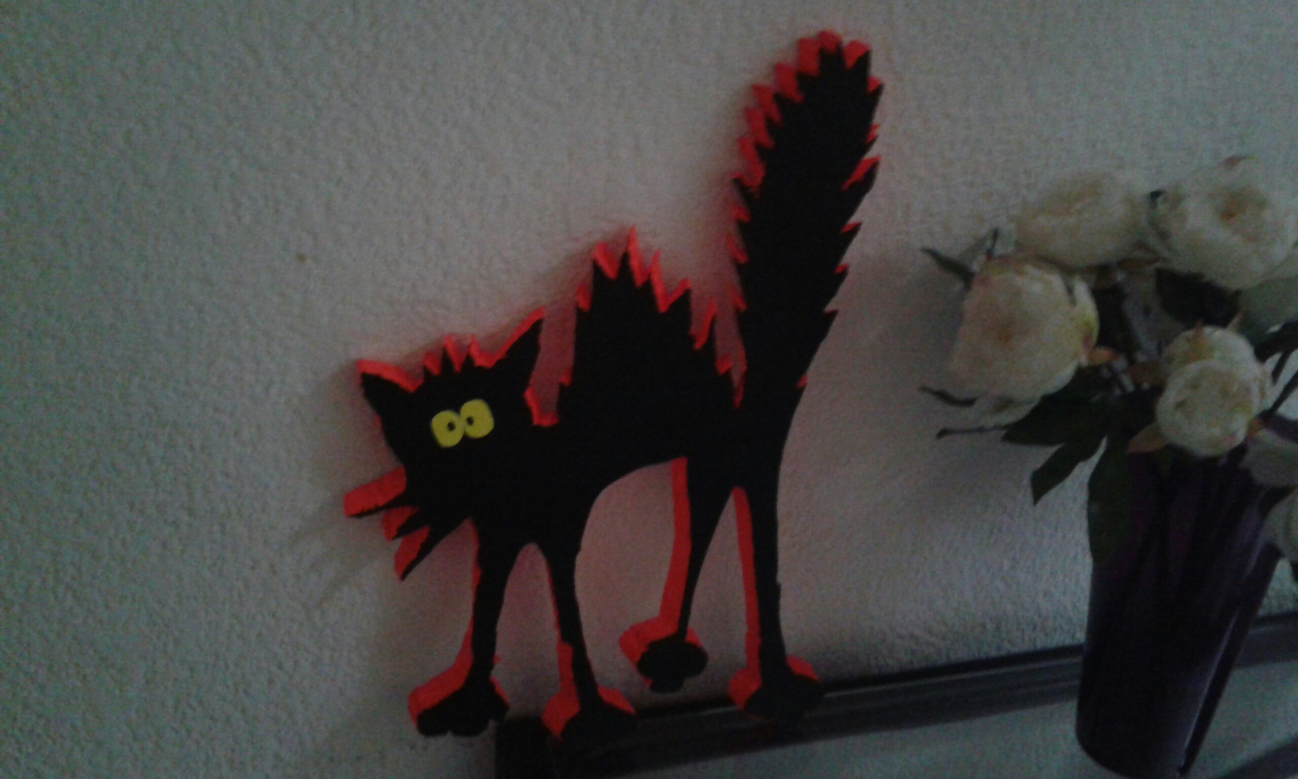 Scared kitty - Gatos asustados (Halloween) ornament collectible [Barcode 3600522342182] - Main Image 2