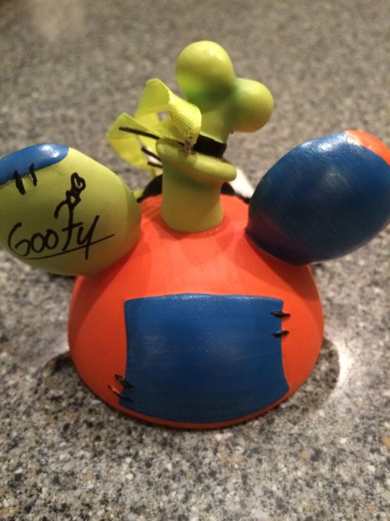 Goofy Ear Hat Ornament Disney - Disney Ear Hat (Mickey Ear Hat) ornament collectible [Barcode 400006477514] - Main Image 2