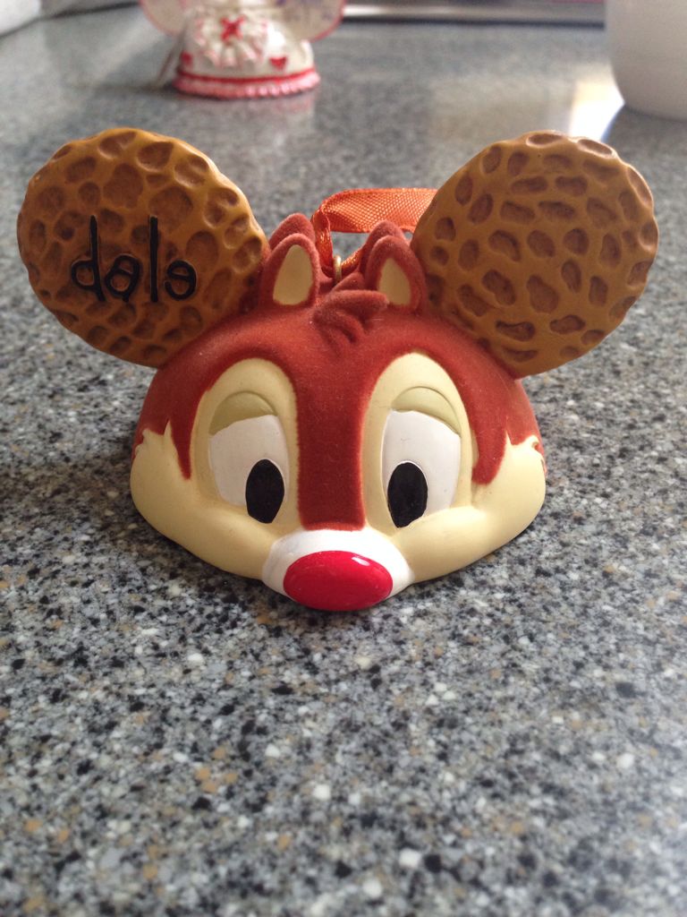 Chip And Dale Ear Hat Ornament Disney - Disney Ear Hat ornament collectible [Barcode 400006477569] - Main Image 2