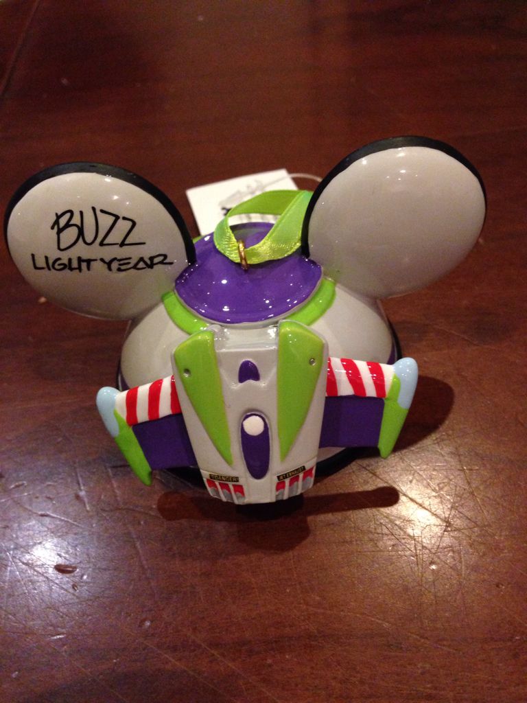 Buzz Lightyear Ear Hat Ornament Disney - Disney Ear Hat ornament collectible [Barcode 400006485526] - Main Image 2