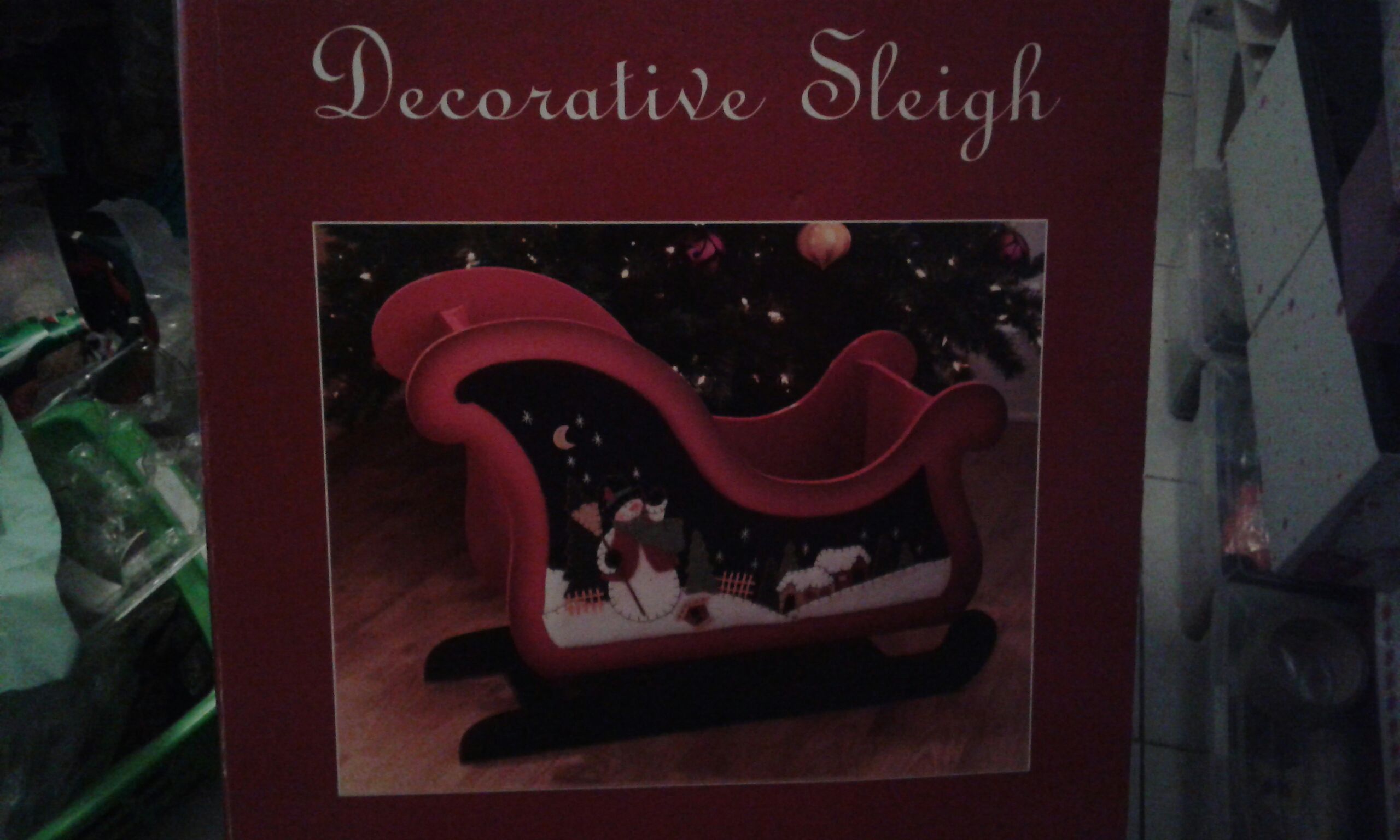 Decorative Sleight  (Christmas) ornament collectible [Barcode 400006636225] - Main Image 2