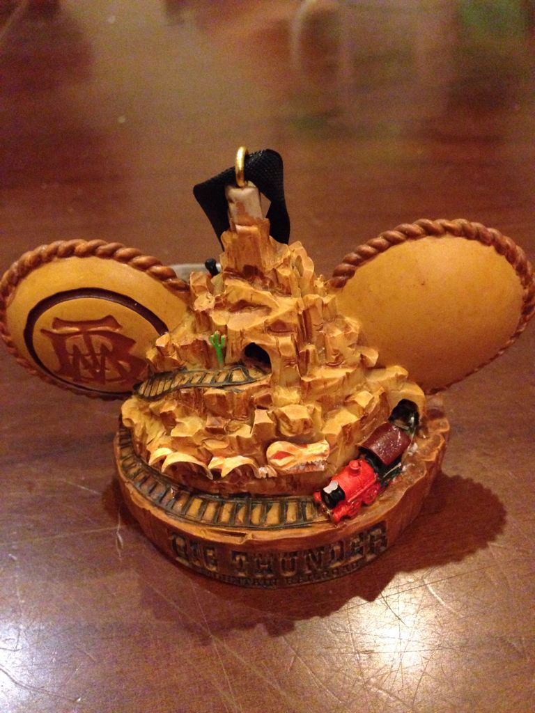 Big Thunder Mountain Earhat Ornament Disney - Disney Ear Hat (Disney Earhat Ornament) ornament collectible [Barcode 400007298880] - Main Image 2