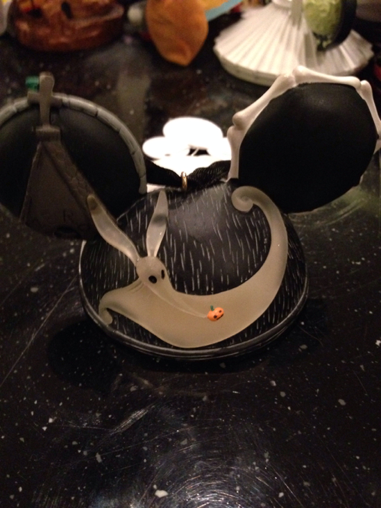 Jack Skellington Ear Hat Ornament Disney - Disney Ear Hat ornament collectible [Barcode 400007303683] - Main Image 2
