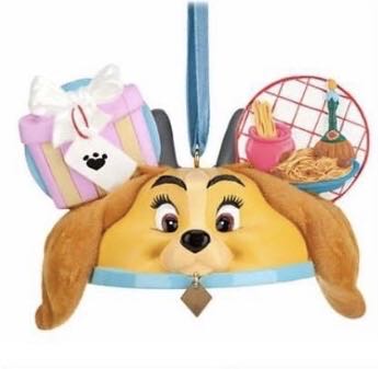 Lady And The Tramp (Mickey Ear Hat) - Disney Ear Hat (Disney Parks: Mickey Ear Hat) ornament collectible [Barcode 400007303737] - Main Image 3