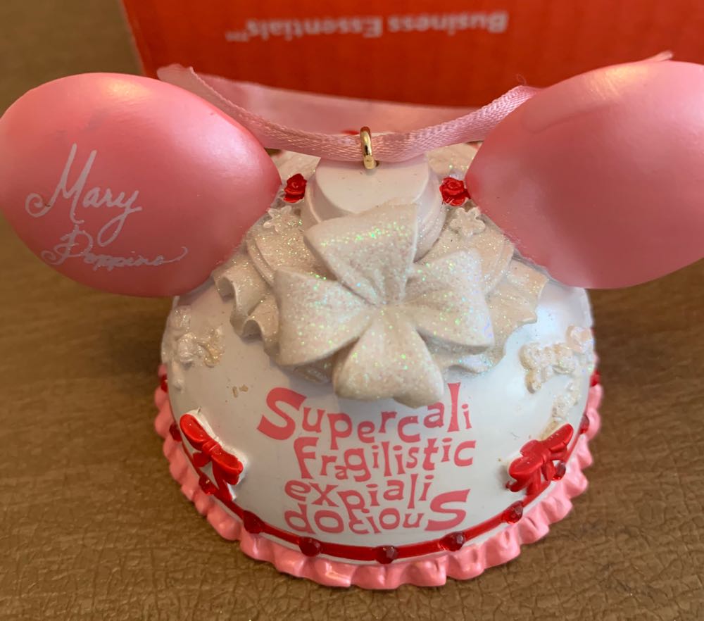 Mary Poppins Earhat Ornament - Disney Ear Hat (Disney Earhat Ornament) ornament collectible [Barcode 400007303744] - Main Image 4