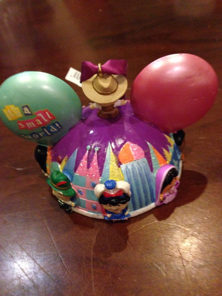 It’s A Small World Ear Hat Ornament Disney - Disney Parks (Disney / It’s a Small World / Christmas) ornament collectible [Barcode 400007303775] - Main Image 2