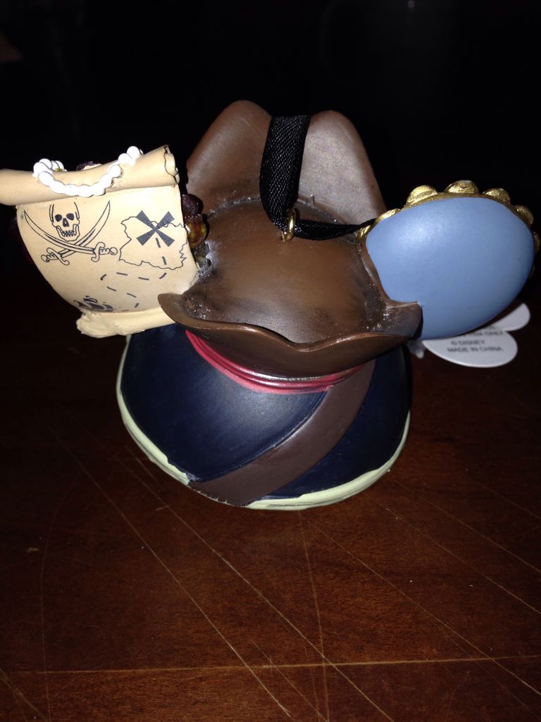 Pirates Of The Carribean Ear Hat Ornament - Disney Ear Hat ornament collectible [Barcode 400007317635] - Main Image 2