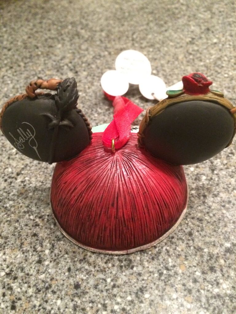 Sally Ear Hat Ornament Disney - Disney Ear Hat (Mickey Ear Hat) ornament collectible [Barcode 400007335530] - Main Image 2