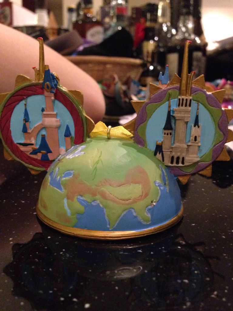 Disney Parks Ear Hat Ornament Disney - Disney Ear Hat ornament collectible [Barcode 400007563780] - Main Image 2