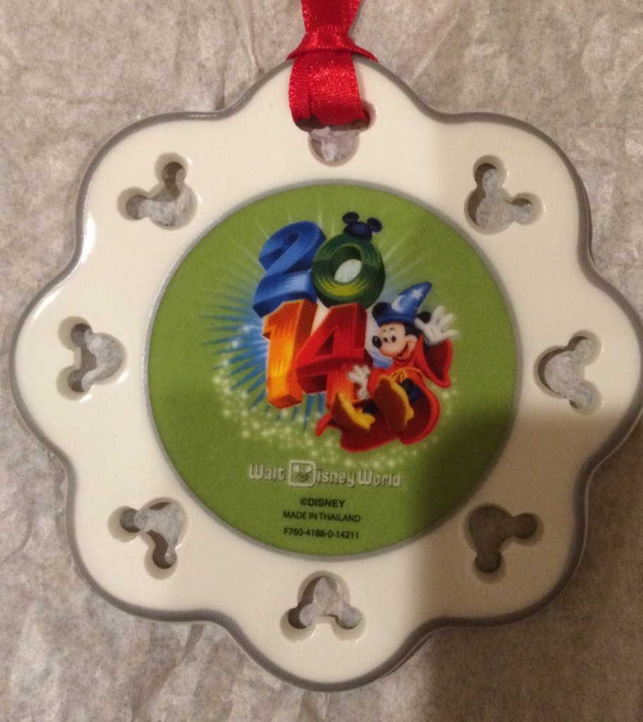 WDW Annual 2014 - WDW (Dated) ornament collectible [Barcode 400007597563] - Main Image 2