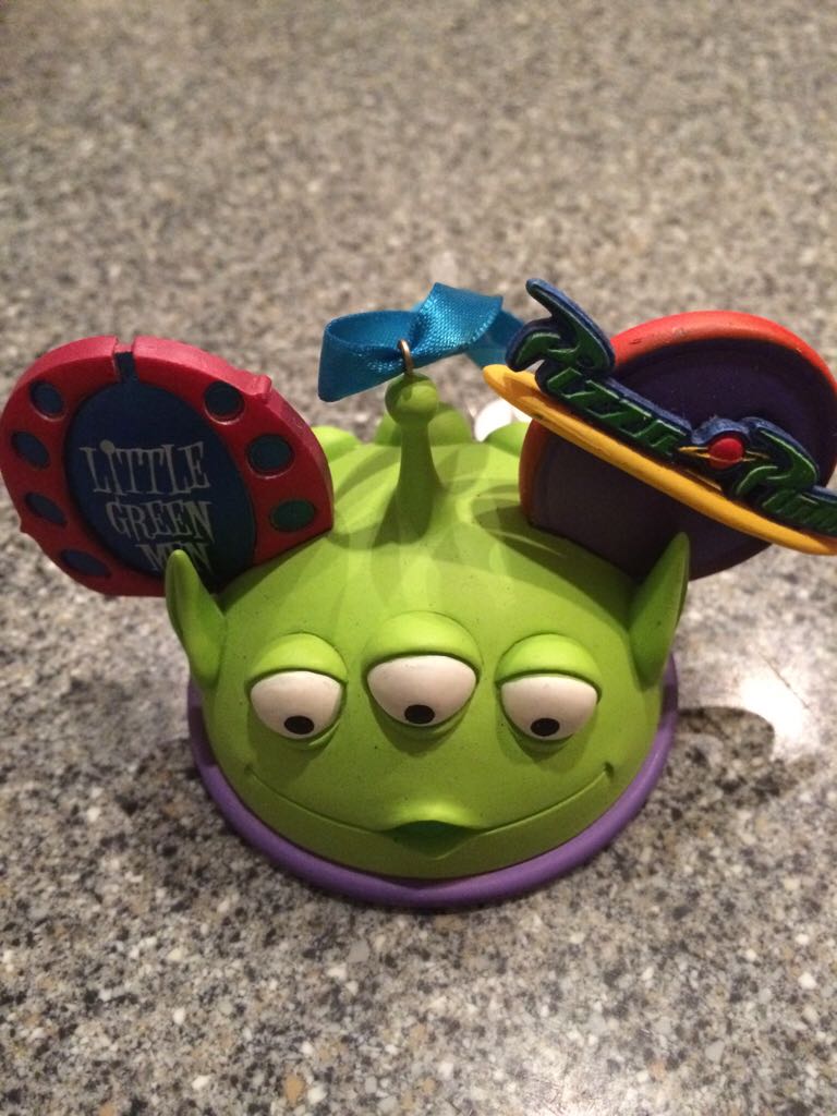 Little Green Men Ear Hat Ornament Disney  (Mickey Ear Hat) ornament collectible [Barcode 400008296526] - Main Image 2