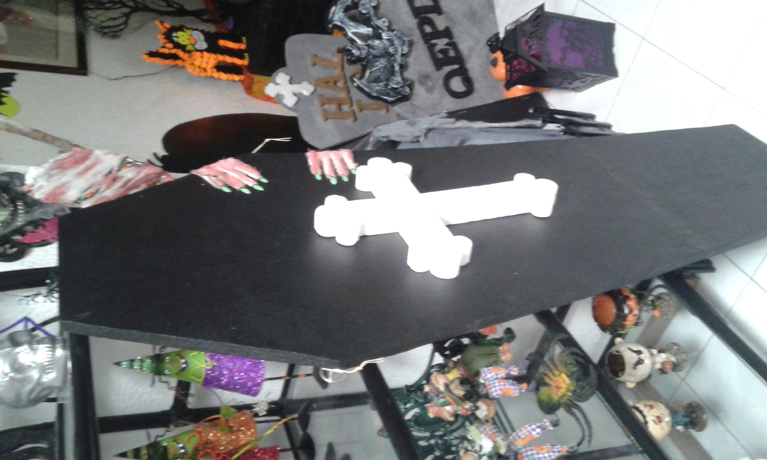 Ataud grande usado en puerta - Ataúdes (Halloween) ornament collectible [Barcode 400008502375] - Main Image 2