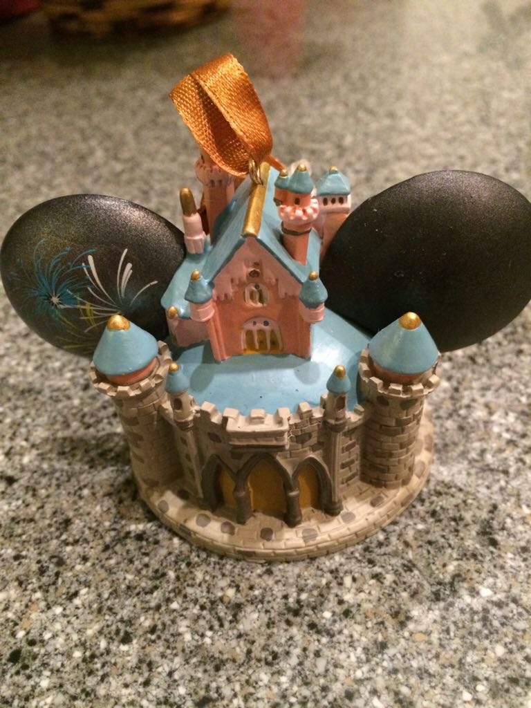 Sleeping Beauty Castle Ear Hat Ornament - Disney Ear Hat (Mickey Ear Hat) ornament collectible [Barcode 400008646642] - Main Image 2