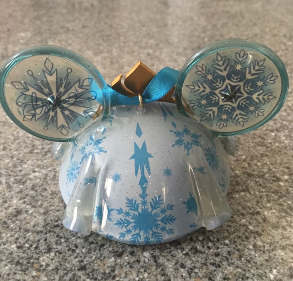 Elsa Ear Hat Ornament Disney - Disney Ear Hat (Mickey Ear Hat) ornament collectible [Barcode 400009040647] - Main Image 2