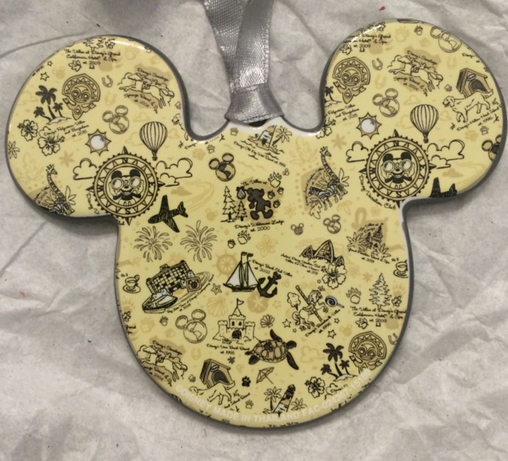 Disney Vacation Club  - WDW (Walt Disney World) ornament collectible [Barcode 400009497595] - Main Image 2